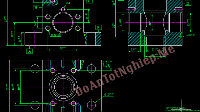 Thiết kế quy trình công nghệ gia công chi tiết nắp trục