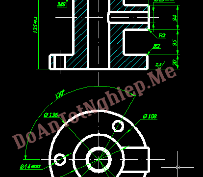 Thiết kế quy trình công nghệ gia công chi tiết giá đỡ thủy lực