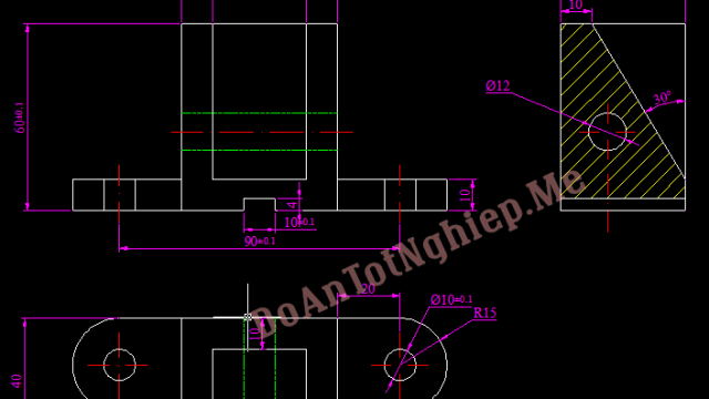 Thiết kế quy trình công nghệ gia công chi tiết thân đỡ