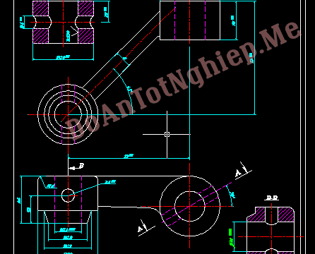 Thiết kế quy trình công nghệ gia công chi tiết càng gạt